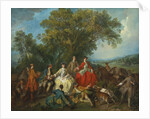 Picnic after the Hunt, c.1735-40 by Nicolas Lancret