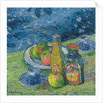Still Life with Bottles and Fruit, 1900 by Alexej von Jawlensky