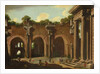 The Basilica of Constantine with a Doric Colonnade, 1685-90 by Niccolo Codazzi