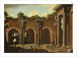 The Basilica of Constantine with a Doric Colonnade, 1685-90 by Niccolo Codazzi