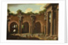 The Basilica of Constantine with a Doric Colonnade, 1685-90 by Niccolo Codazzi