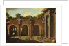 The Basilica of Constantine with a Doric Colonnade, 1685-90 by Niccolo Codazzi