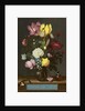 Bouquet of Flowers in a Glass Vase, 1621 by Ambrosius the Elder Bosschaert