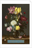 Bouquet of Flowers in a Glass Vase, 1621 by Ambrosius the Elder Bosschaert