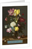 Bouquet of Flowers in a Glass Vase, 1621 by Ambrosius the Elder Bosschaert