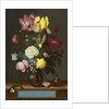 Bouquet of Flowers in a Glass Vase, 1621 by Ambrosius the Elder Bosschaert