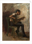 Study for 'Negro Boy Dancing': The Banjo Player, c.1877 by Thomas Cowperthwait Eakins