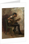 Study for 'Negro Boy Dancing': The Banjo Player, c.1877 by Thomas Cowperthwait Eakins