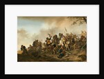 Battle Scene, c.1645-6 by Philips Wouwermans or Wouwerman