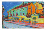 Dance Hall Bellevue, 1909-10 by Ernst Ludwig Kirchner