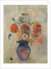 Large Vase with Flowers, c.1912 by Odilon Redon