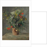 Flowers in a Vase, c.1866 by Pierre Auguste Renoir