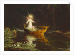 The Voyage of Life: Childhood 1842 by Thomas Cole