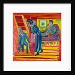 The Visit - Couple and Newcomer, 1922 by Ernst Ludwig Kirchner