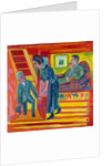 The Visit - Couple and Newcomer, 1922 by Ernst Ludwig Kirchner