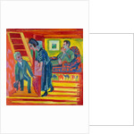 The Visit - Couple and Newcomer, 1922 by Ernst Ludwig Kirchner
