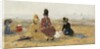 On the Beach, Trouville, 1887 by Eugene Louis Boudin