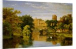 Warwick Castle, England, 1857 by Jasper Francis Cropsey