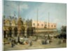 The Square of Saint Mark's, Venice, 1742-44 by (1697-1768) Canaletto