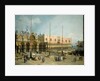 The Square of Saint Mark's, Venice, 1742-44 by (1697-1768) Canaletto