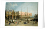The Square of Saint Mark's, Venice, 1742-44 by (1697-1768) Canaletto