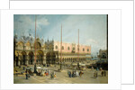 The Square of Saint Mark's, Venice, 1742-44 by (1697-1768) Canaletto