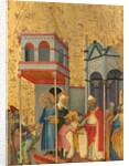 Joachim and Anna giving food to the Poor and offerings to the Temple, c.1400-5 by Andrea di Bartolo