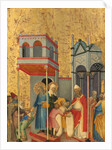 Joachim and Anna giving food to the Poor and offerings to the Temple, c.1400-5 by Andrea di Bartolo