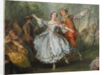 La Camargo Dancing, c.1730 by Nicolas Lancret