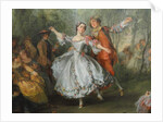 La Camargo Dancing, c.1730 by Nicolas Lancret
