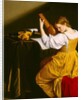 The Lute Player, c.1612-20 by Orazio Gentileschi