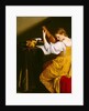 The Lute Player, c.1612-20 by Orazio Gentileschi