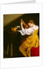 The Lute Player, c.1612-20 by Orazio Gentileschi