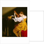 The Lute Player, c.1612-20 by Orazio Gentileschi