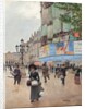 Paris, rue du Havre, c.1882 by Jean Beraud