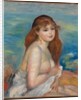 The Blonde Bather, c.1883 by Pierre Auguste Renoir