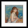 The Blonde Bather, c.1883 by Pierre Auguste Renoir