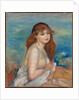 The Blonde Bather, c.1883 by Pierre Auguste Renoir