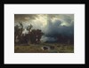 Buffalo Trail: The Impending Storm, 1869 by Albert Bierstadt