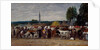Fair in Brittany, 1874 by Eugene Louis Boudin
