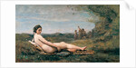 Repose, 1860 by Jean Baptiste Camille Corot