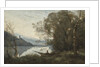 The Moored Boatman: Souvenir of an Italian Lake, 1861 by Jean Baptiste Camille Corot