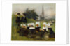 Study for Breton Women at a Pardon, c.1887 by Pascal Adolphe Jean Dagnan-Bouveret
