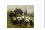 Study for Breton Women at a Pardon, c.1887 by Pascal Adolphe Jean Dagnan-Bouveret