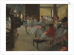 The Dance Class, c.1873 by Edgar Degas