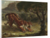 Tiger and Snake, 1862 by Ferdinand Victor Eugene Delacroix
