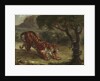 Tiger and Snake, 1862 by Ferdinand Victor Eugene Delacroix