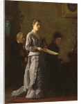 Singing a Pathetic Song, 1881 by Thomas Cowperthwait Eakins