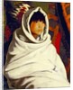 Indian Girl in a White Blanket, 1917 by Robert Cozad Henri