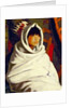 Indian Girl in a White Blanket, 1917 by Robert Cozad Henri